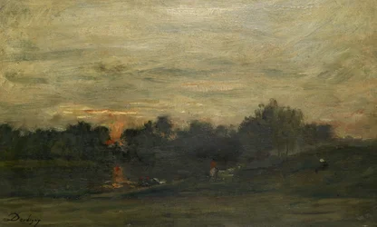 Landschap: Zonsondergang